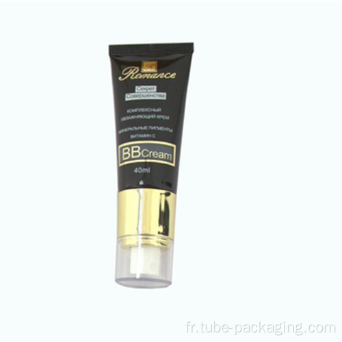 Tube plastique 50ml pour emballage de crème BB / CC